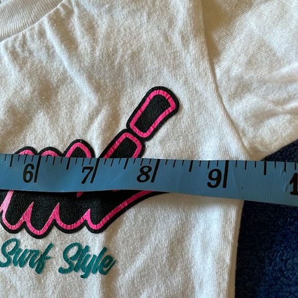 Miami Surf Style 18 mo baby body suit. Snap crotch colorful lettering - Picture 6 of 9